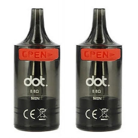 Lot 2 cartouches Dotswitch 3 ml 0,8 ohm - Dotmod