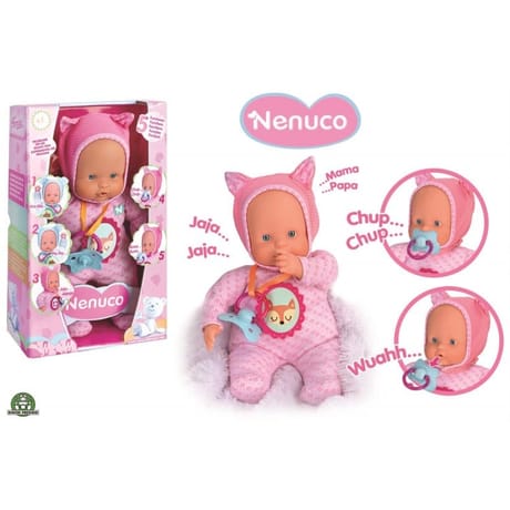 Nenuco poupon 5 fonctions rose