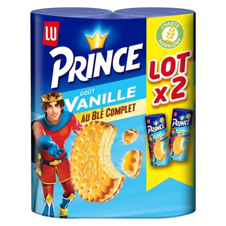 Prince vanille 2x300g