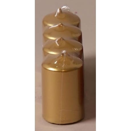 Bougies x4, 8cm or