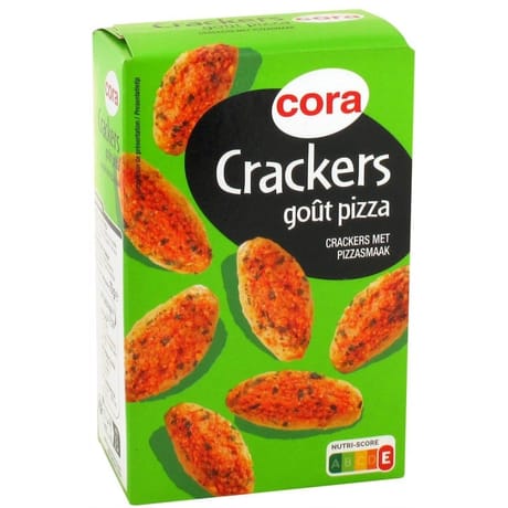 Cora crackers goût pizza 75g