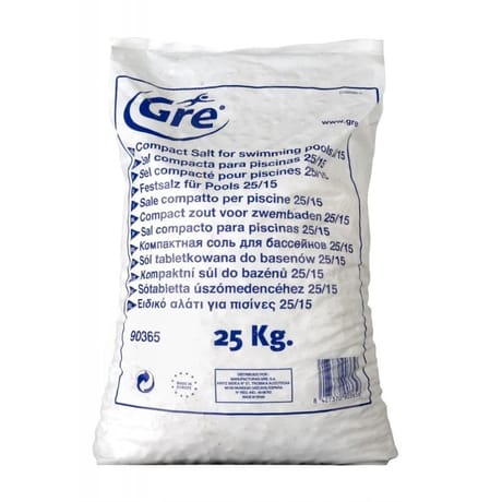 Sel compacté pour piscine 25kg
