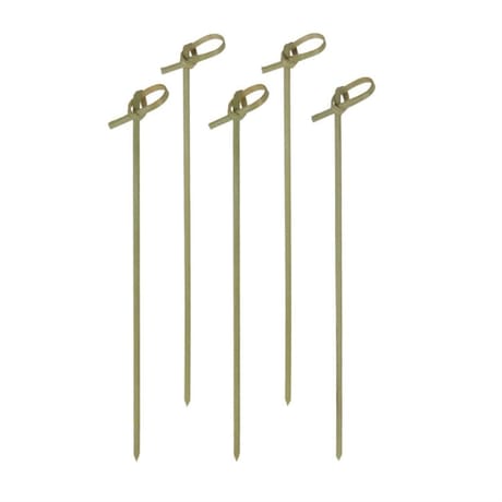 50 brochettes bambou pique apéritif 15 cm à poignées