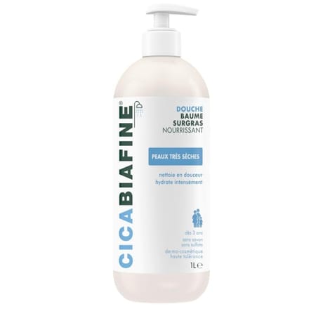 Cicabiafine douche baume surgras nourrissant 1 litre