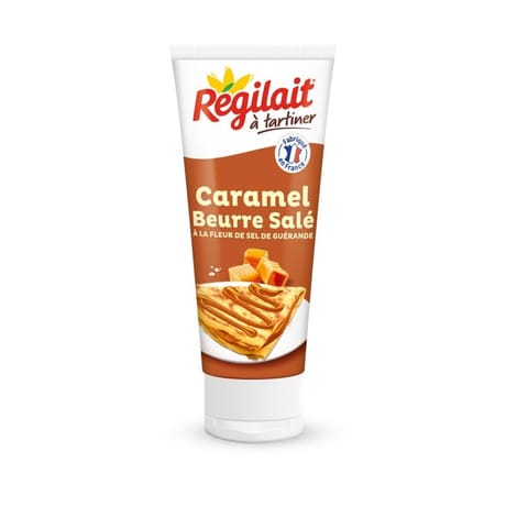 Regilait tartines et desserts caramel beurre salé tube 300G