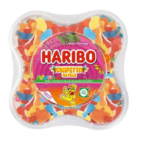 Haribo boîte assortiment carnaval 600g