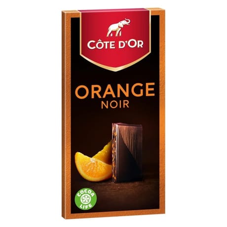 Côte d'or dégustation orange noir 100g