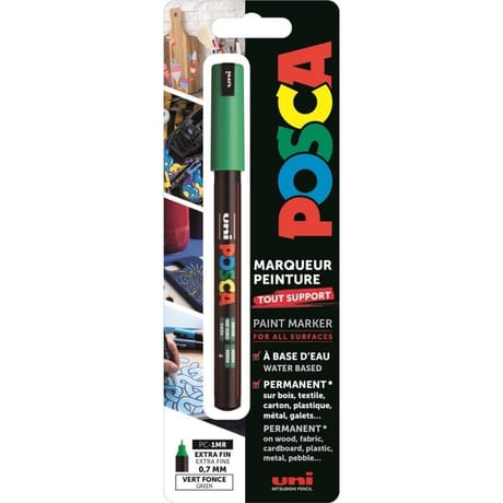 Posca pointe extra fine vert foncé