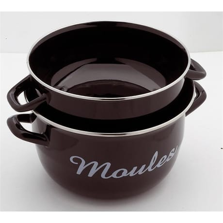 Marmitte à moules 18 cm "moules" induction