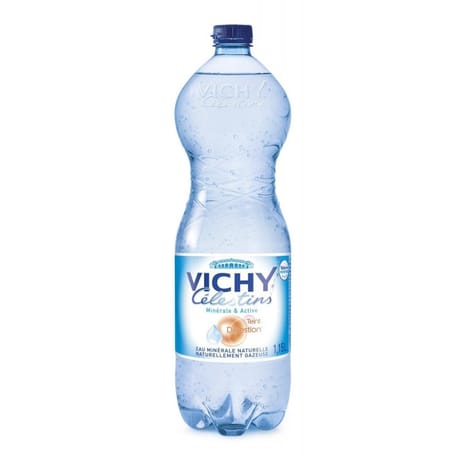 Eau minérale naturelle gazeuse vichy celestins 1.15l