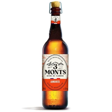 3 monts ambrée75cl 7.5%vol