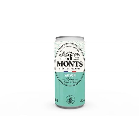 3 mont 2 houblons boite 6°5 50cl