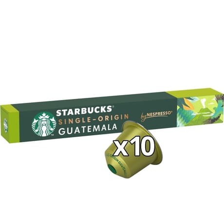 Starbucks by nespresso guatemala x10 52g