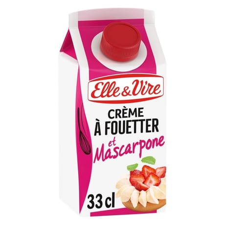 Elle & Vire crème mascarpone 36% mg 33cl