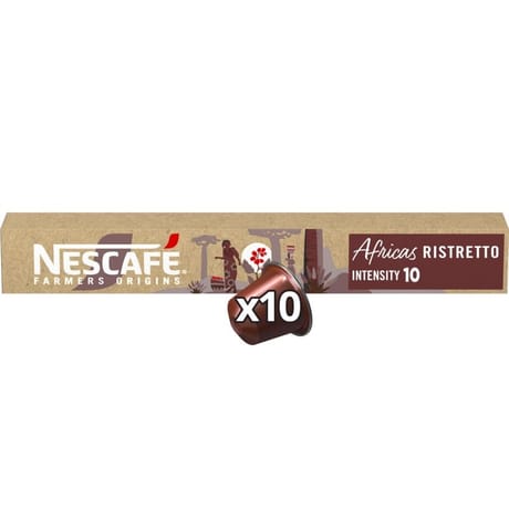 Nescafé farmers origins africas capsules x10 -44g