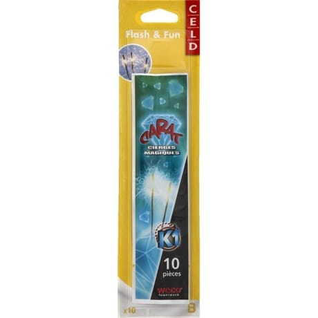 Cierges étincelants x10