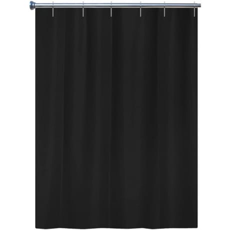 Rideau de douche textile uni 180x200