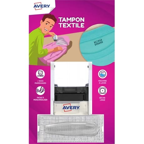 Tampon textile resistant au lavage