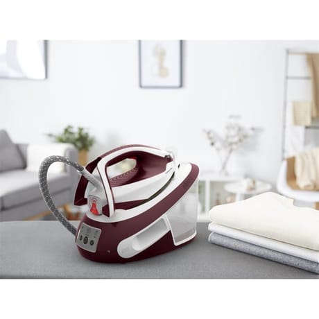 Calor centrale vapeur Express Vision rouge et blanche SV8150C0