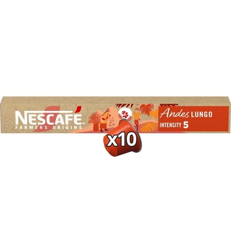 Nescafé farmers origins andes capsules x10 -44g