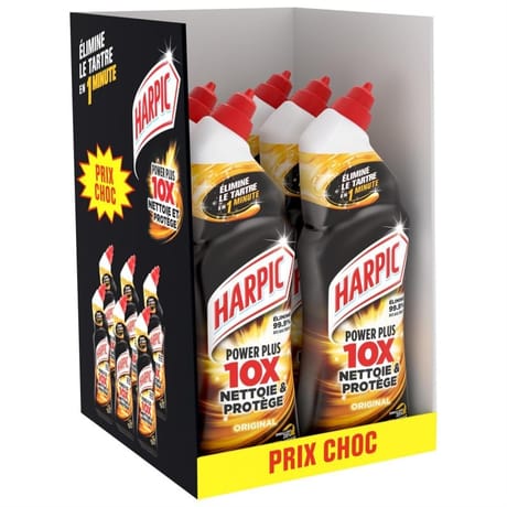 Harpic gel power plus original prix choc 4.5l
