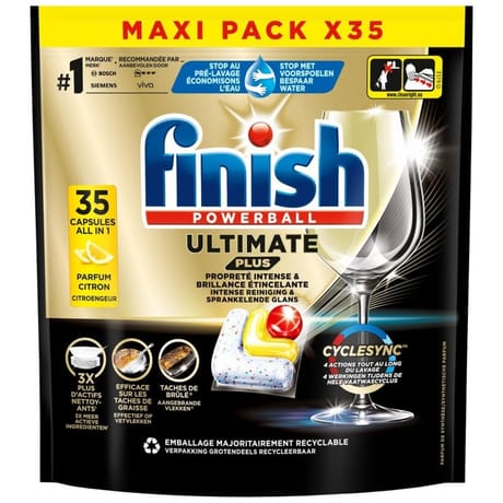 Finish ultimate plus citron x35