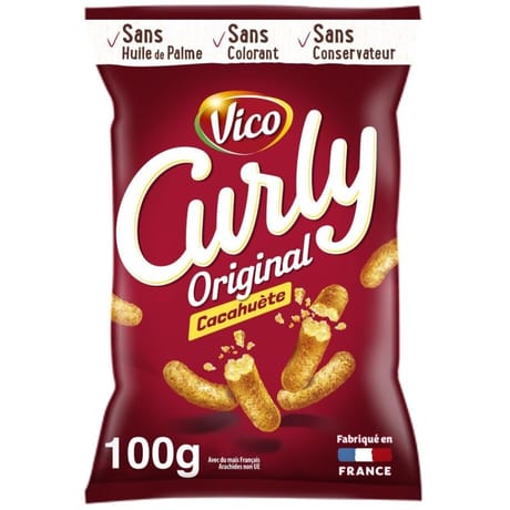 Curly cacahuète 100g