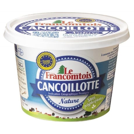 Le Francomtois cancoillotte igp nature 250g