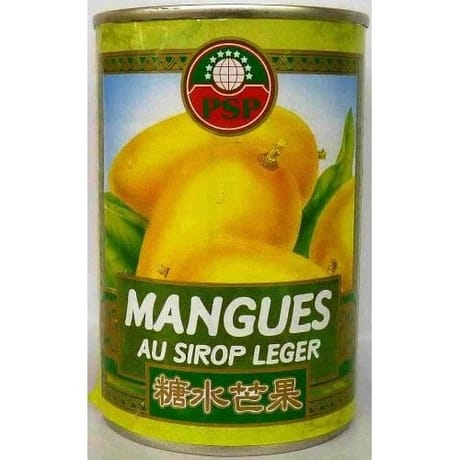 PSP mangues au sirop 425g