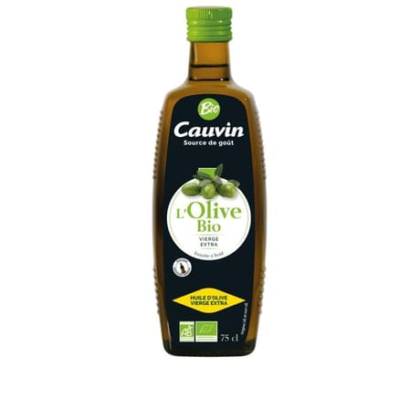 Cauvin huile vierge extra l'olive bio 75cl