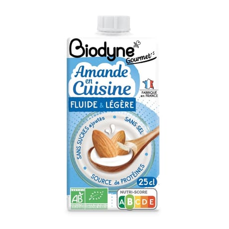 Biodyne gourmet amande en cuisine 25cl