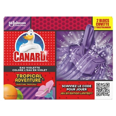 Canard bloc wc colorant édition 1 tropical adventure