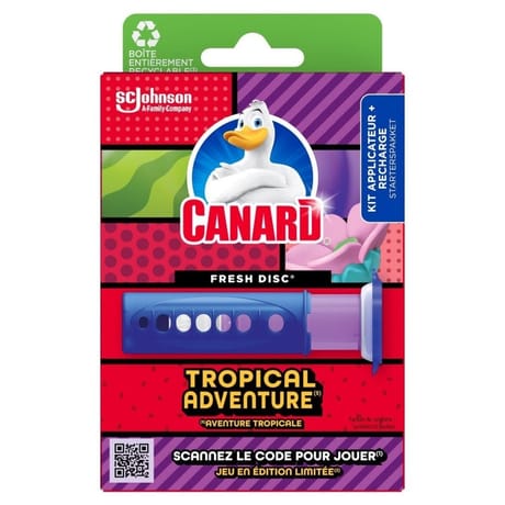 Canard fresh disc boîtier édition limitée tropical adventure