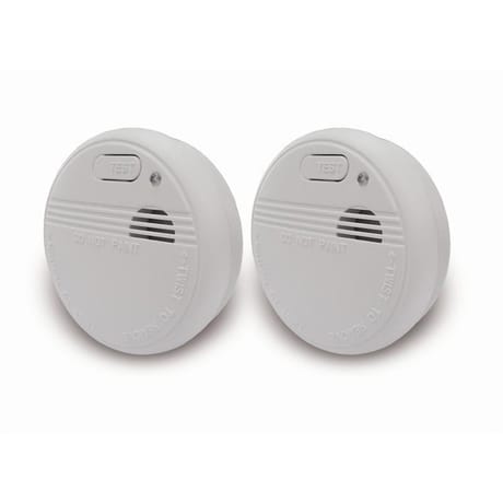 Otio lot de 2 détecteurs de fumée NF