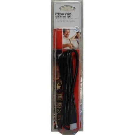 Prodelect cordon hdmi 1.5m male