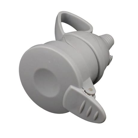 Prodelect fiche femelle a anneau 16a + t gris