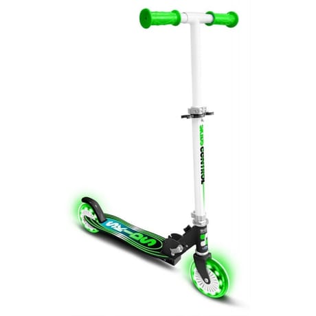 Trottinette pliable  lightning wheels skids control