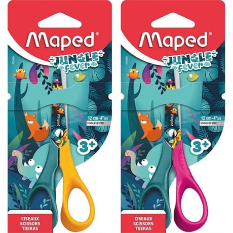 Maped ciseaux jungle fever 12cm