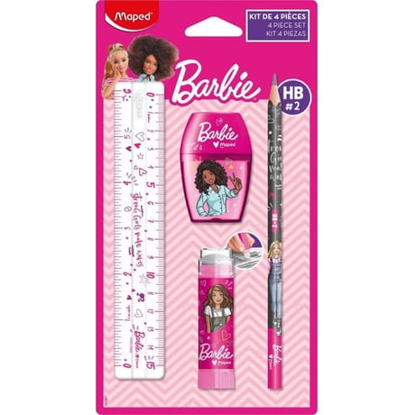 Maped kit de 4 pièces barbie