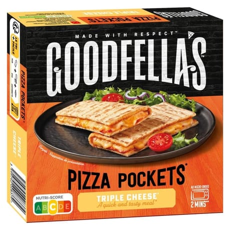 Goodfellas pizza pockets 3 fromages 250g