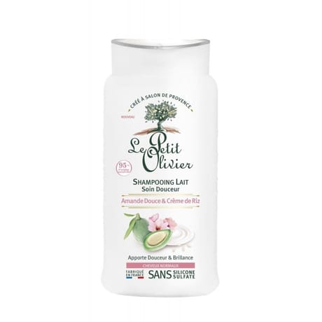 Le petit olivier shampooing lait amande douce & crème de riz cheveux normaux 250ml