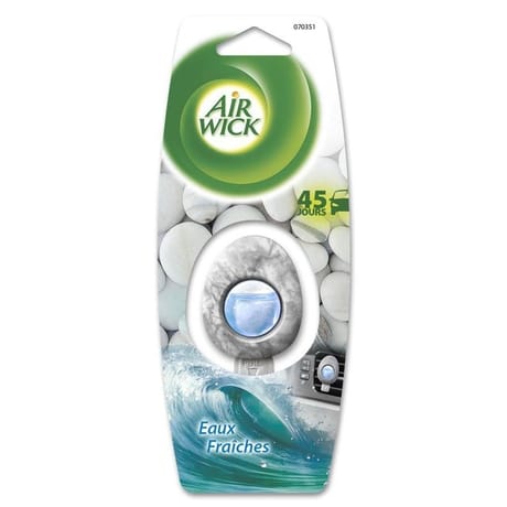 Air wick desodorisant voiture mini galet eaux fraiches
