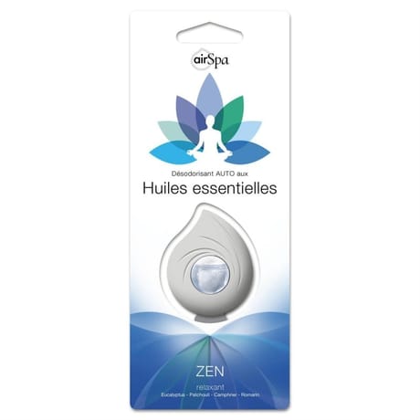 Air spa diffuseur désodorisant zen