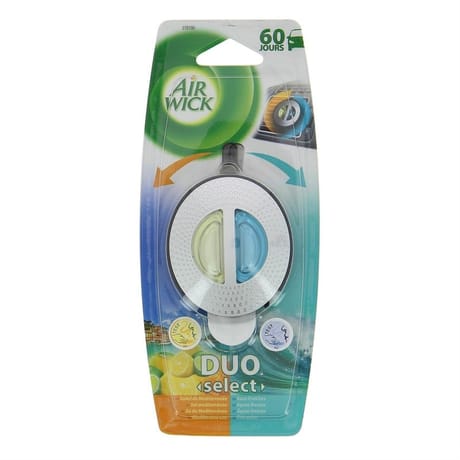 Air wick duo silver soleil/eau