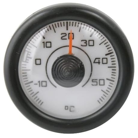 Carlinea thermomètre aiguille fond blanc