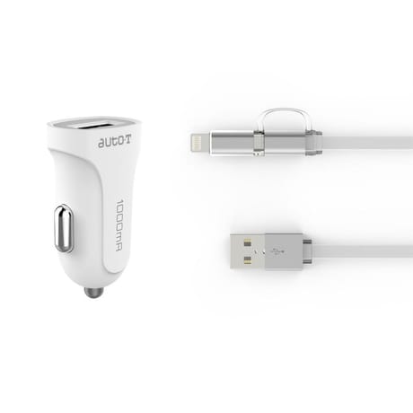 Prise 12/24V usb +cable 2 en 1