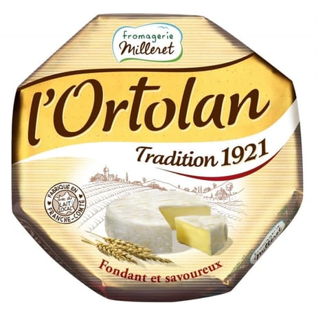 L'ortolan 1921 - 220 g fromagerie Milleret