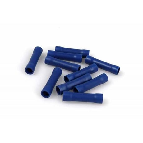 Cartec 10 connecteurs bout à bout bleu 19g