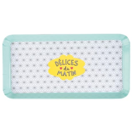 Faveco plateau melamine decor geocolor 30x15cm