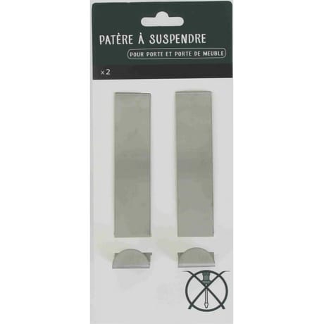 Trefilaction crochet pour porte placard x2